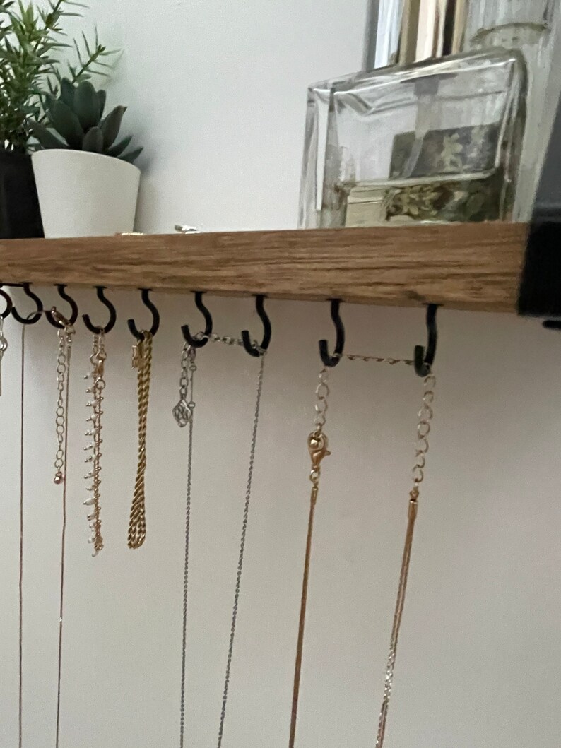 Jewelry Organizer Jewelry Wall Organizer Hanging Jewelry Etsy