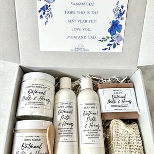Luxury Spa Gift Box – Whipped Body Butter, Lotion & Soap Set – Self Care Gift for Women