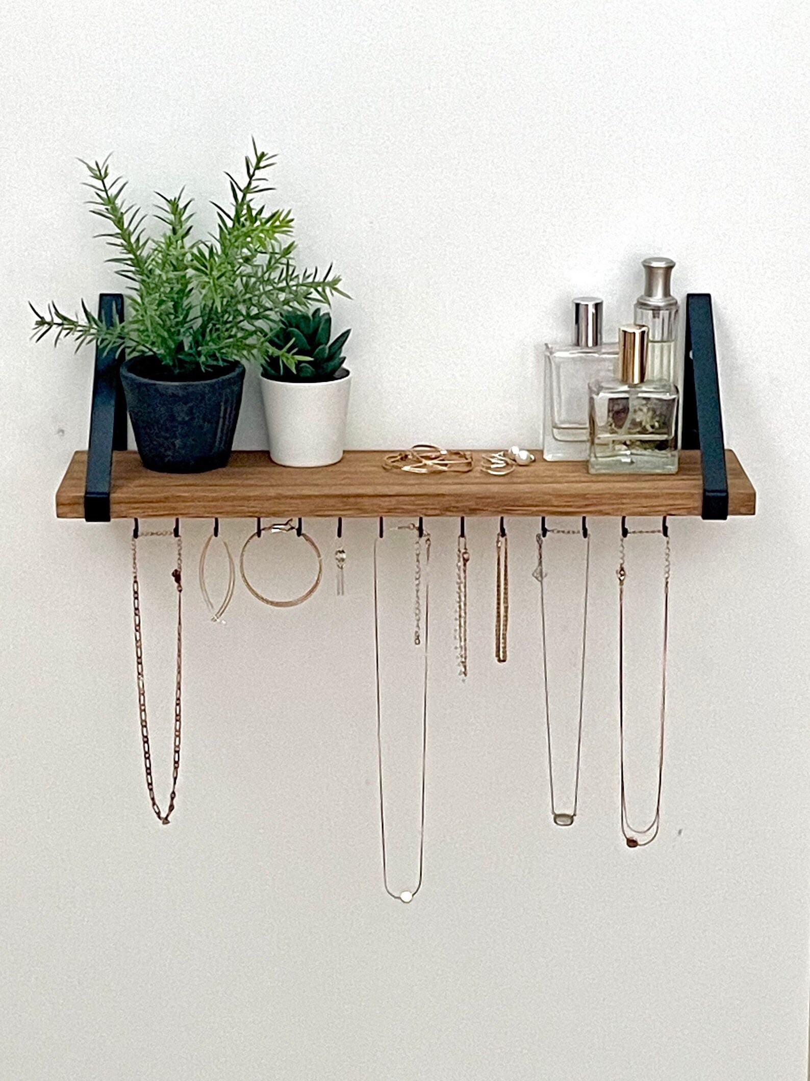 Jewelry Organizer Jewelry Wall Organizer Hanging Jewelry Etsy