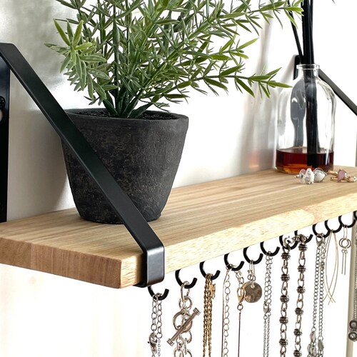 Jewelry Organizer Jewelry Wall Organizer Hanging Jewelry Etsy