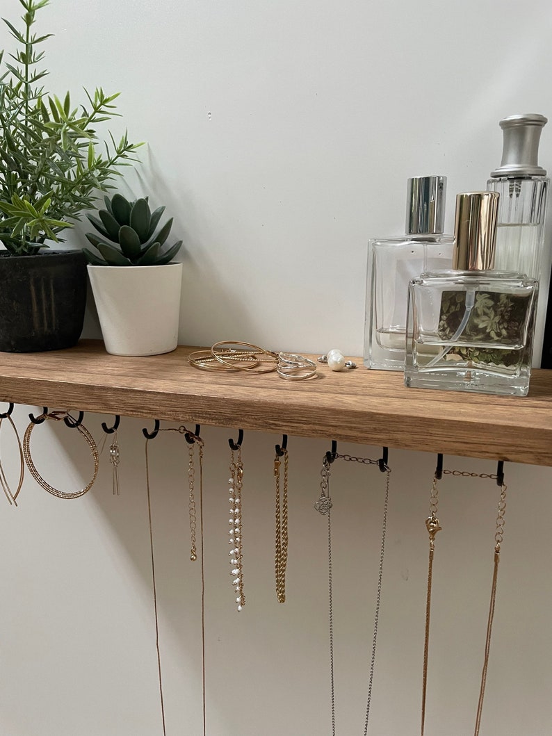 Jewelry Organizer Jewelry Wall Organizer Hanging Jewelry Etsy