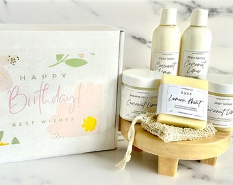 Mother’s Day Custom Spa Gift Box, Mother’s Day Care Package for Her Comfort, Mother’s Day Gift Box, Natural body butter, Natural Sugar Scrub