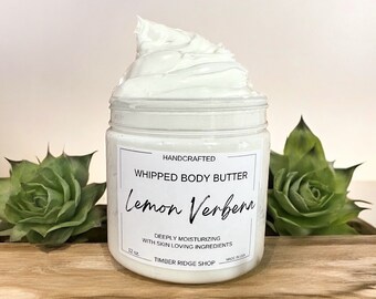 Organic Handmade Whipped Moisturizing Body Butter, Natural Whipped Body Butter, Natural Skincare, Shea  Body Butter, Cocoa Body Butter