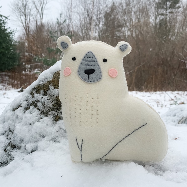 Kai the Polar Bear - PDF Pattern