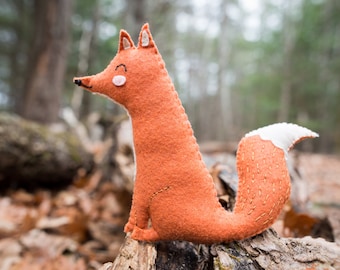 Silas the Fox - PDF Pattern