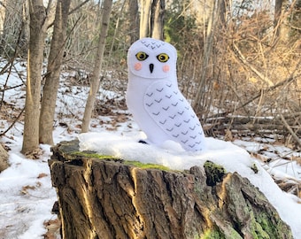 Ludwig the Snowy Owl - PDF Pattern