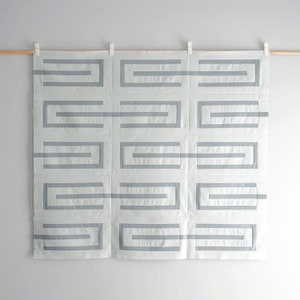 Mod Rectangles Quilt - pdf mid-century modern geometric quilt pattern