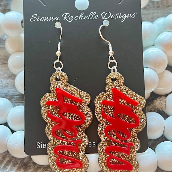 SanFrancisco 49ers Earrings Football Earrings  NFL Team