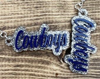 Dallas Cowboys Earrings Football Earrings  NFL Team