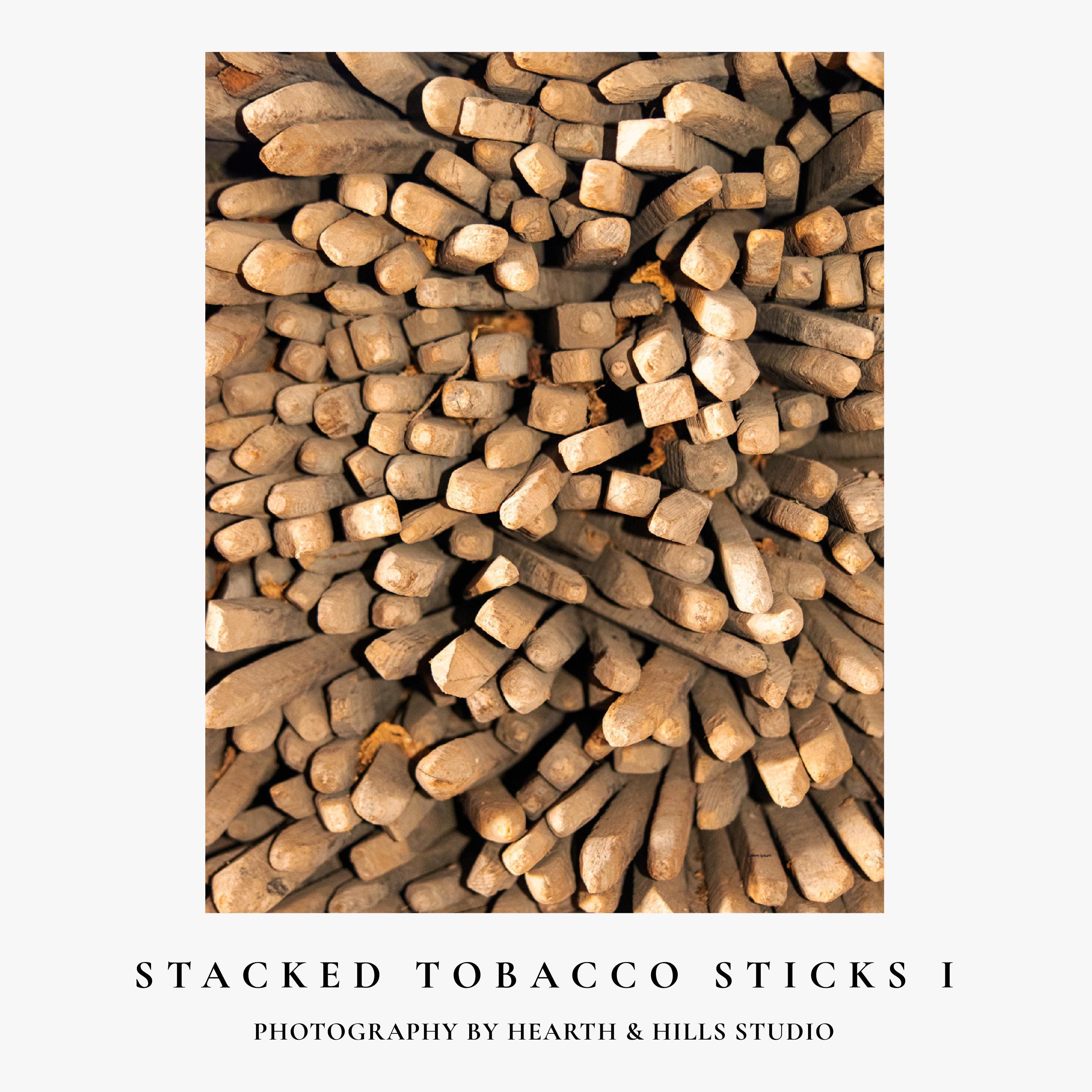 Tobacco Sticks Wood