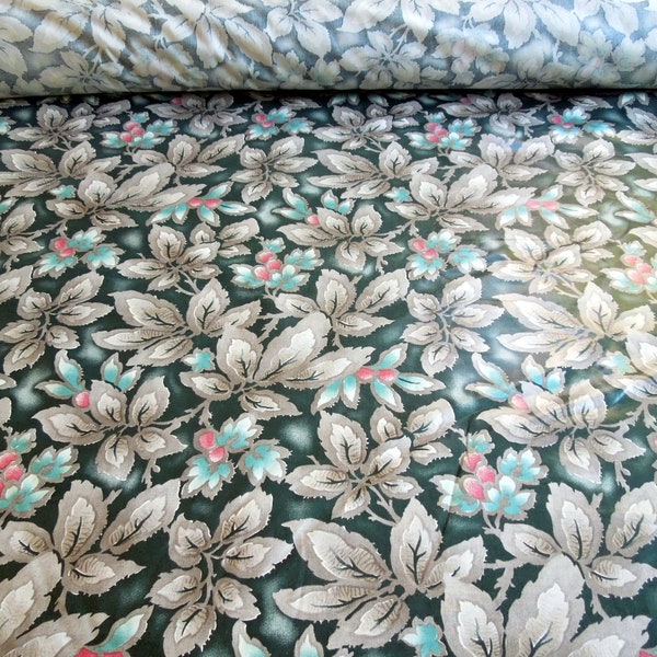 Chintz Drapery Fabric Etsy