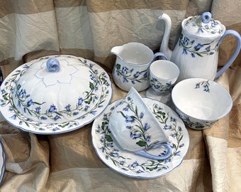 Shelley Harebell China: Plate and Bowl Collection, England