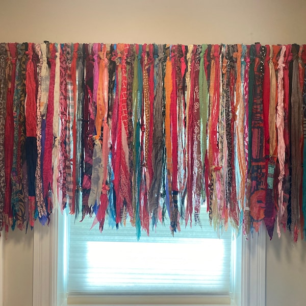 Bohemian Valance - Etsy
