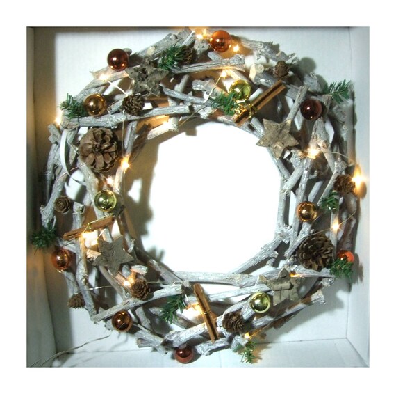 Advent Front Door Wreath Table Centerpiece Image 0