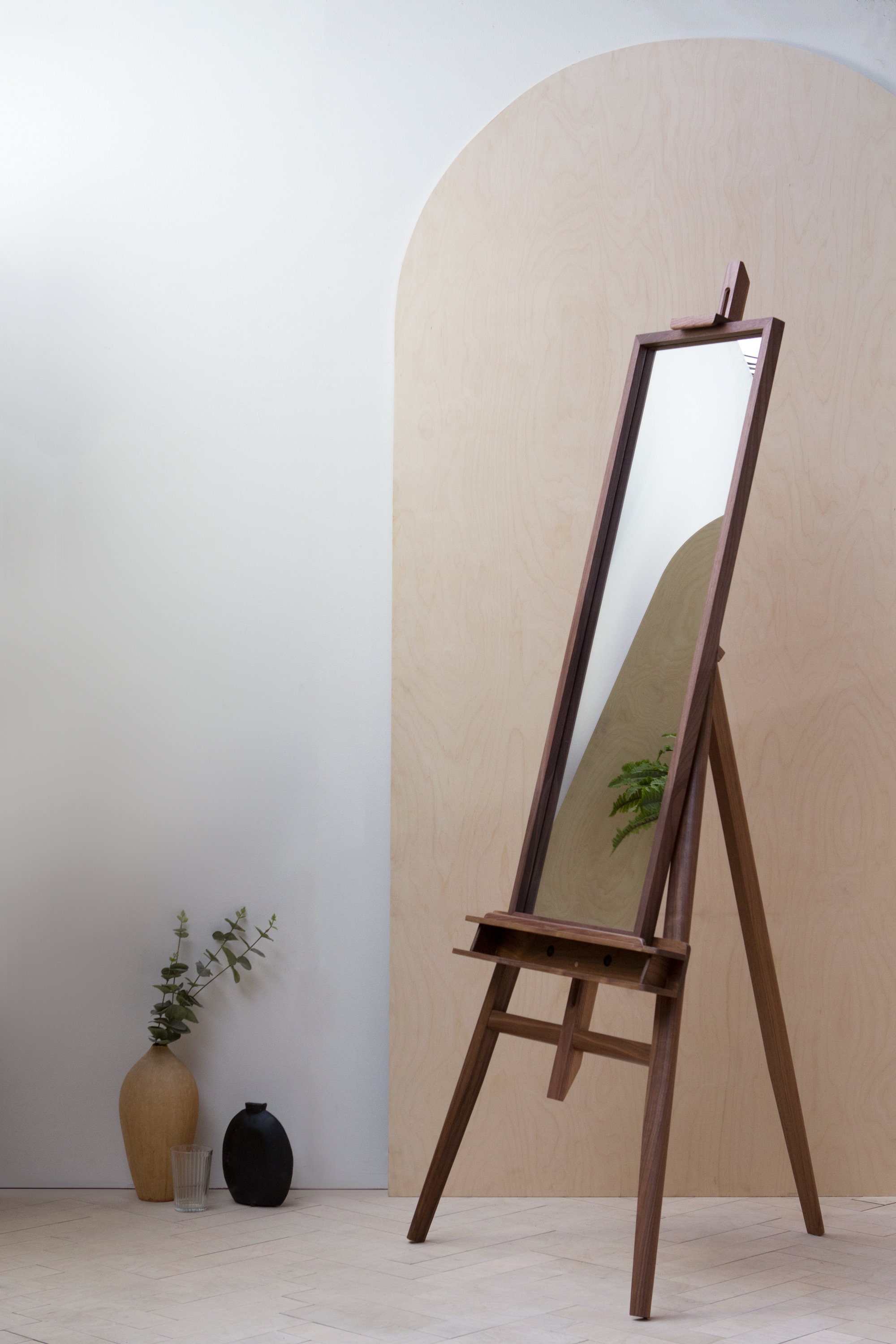 Large Wooden H-Frame Studio Easel with Artist Storage Drawer and Shelf -  Adjusts to 75 High, Easel - Foods Co.