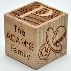 Neues Baby Personalisierter Neugeborenen Baby Geschenk Block Benutzerdefinierter Baby Block Personalisierter Baby Artikel Neugeborenen Andenken Neue Mama Neuer Vater Baby Mädchen Junge +