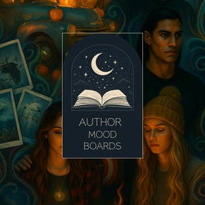 Tablero de estado de ánimo personalizado para autores: estética visual para tu libro, personaje o serie (descarga digital)