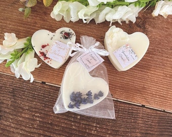 Placeholder heart candle, Place Setting, mini candle, ceremony, soy hearts favor, table decor, baby shower, candles heart, bride to be