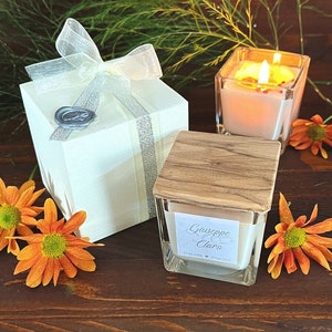 Candela bomboniera, Anniversario, Idea regalo ospiti, Bomboniere profumate, Nozze d'oro, nozze d'argento, Candele naturali, 25 anni, 50anni