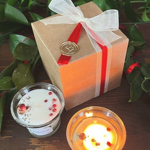 Candelina bomboniera, Festa di Laurea, Idea regalo ospiti, Bomboniere profumate, Dottoressa, Dott. Laureanda, Candela botanica, cera di soia