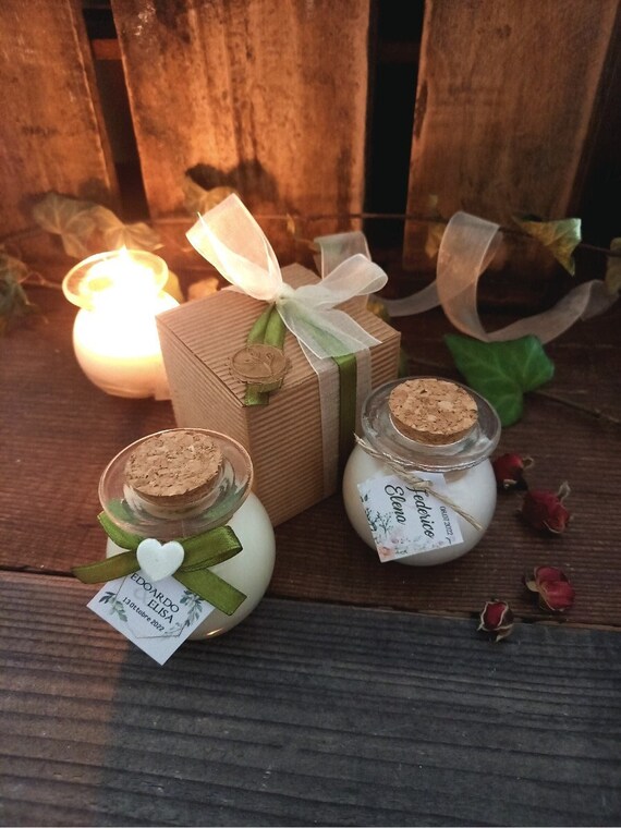 Favor Wedding Candle Gift Guests Mini Candle Ceremony Etsy