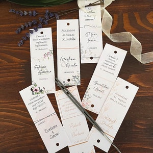 Tag per Scintilline, Cartoncino stelle filanti, ingresso sposi, giochi matrimonio, ballo nozze, animazione, matrimonio estate, taglio torta