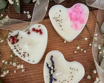 Larcenciel Set Candele Profumate, 4 Cera di Soia per Candele Profumate Bomboniere a Mosaico in Vetro- Rosa Lavanda Caffè Vaniglia, Candela Profumata da 5,6 oz 120h per Compleanni, Natale, Yoga, Bagni