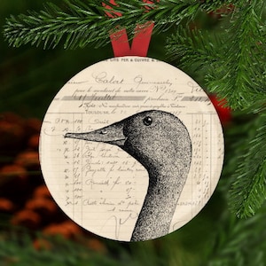 Duck Ornament, Duck Christmas Ornament, Duck Gift, Duck Christmas Ornament, Secret Santa, Stocking Stuffer