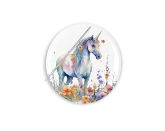 Unicorn Needle Minder, Needle Minder, Unicorn Needle Nanny Cross Stitch Needle Minder, Needle Nanny, Needle Minder, Unicorn Cover Minder
