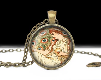 Boho Necklace Muncha Jewelry Pendant Wearable Art Pendant Charm