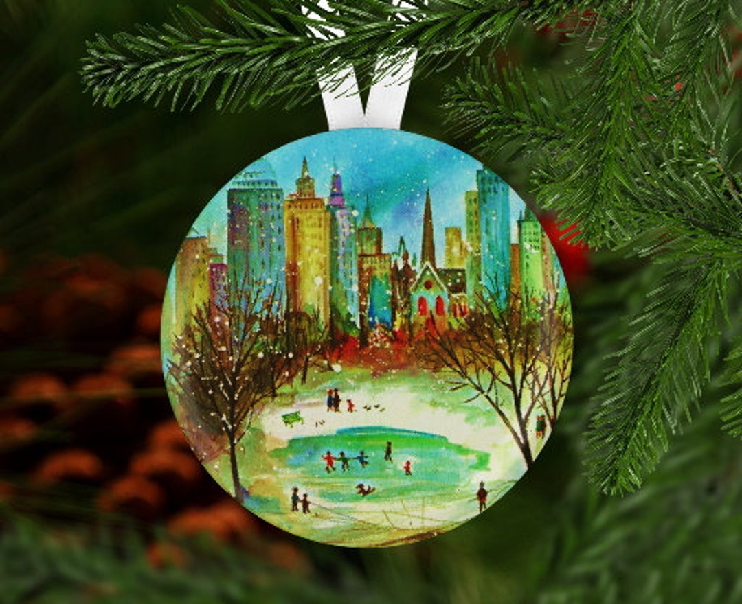 Central Park Christmas Ornament 
