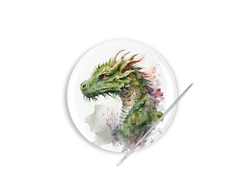 Needle Minder, Needle Keeper, Dragon Needle Minder, Cross Stitch Needle Minder, Dragon Needle Nanny