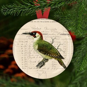 Woodpecker Ornament, Woodpecker Christmas Ornament, Woodpecker Gift, Woodpecker Christmas Ornament, Secret Santa, Stocking Stuffer