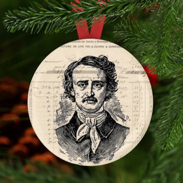 Edgar Poe Christmas Etsy