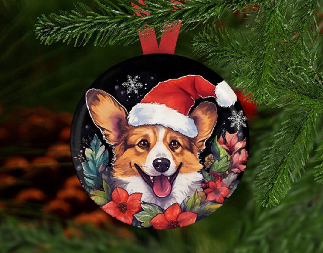 Corgi Christmas Ornament, Secret Santa, Stocking Stuffer, Corgi ...