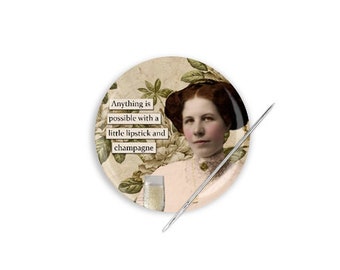 Needle Minder, Funny Needle Minder, Funny Needle Nanny, Cross Stitch Needle Minder