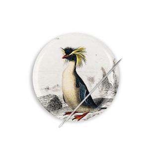 Penguin Needle Minder, Needle Keeper, Needle Minder, Cross Stitch Needle Minder, Penguin Needle Nanny, Penguin Cross Stitch