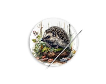 Hedgehog Needle Minder, Hedgehog Needle Keeper, Hedgehog Cross Stitch Accessory, Hedgehog Needle Nanny