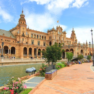 Plaza de España, Seville, Spain Spain Photography image 1