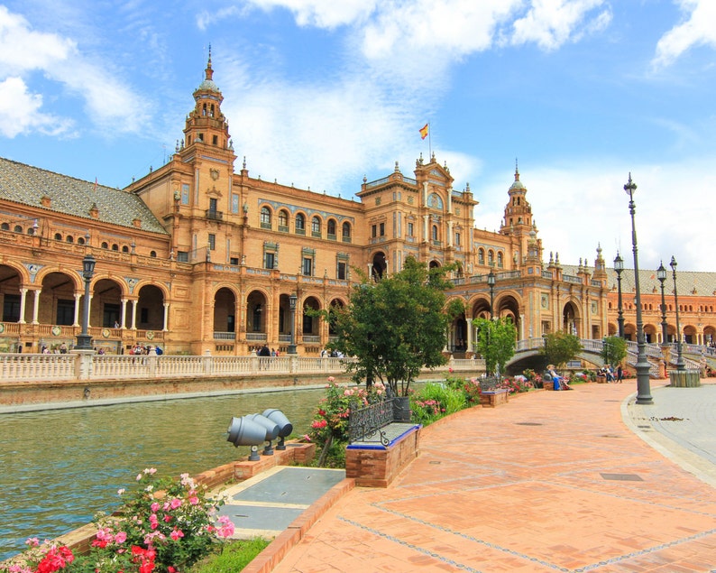 Plaza de España, Seville, Spain Spain Photography image 1