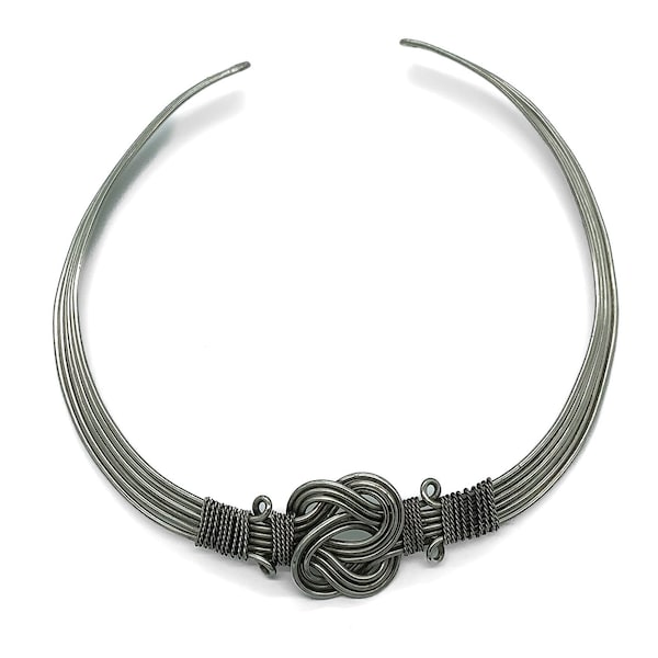 Wire Collar Necklace Etsy