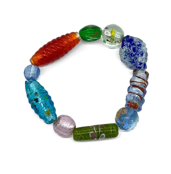 Murano Bracelets | Sunny Venice Murano Glass Bracelet - Multicolor