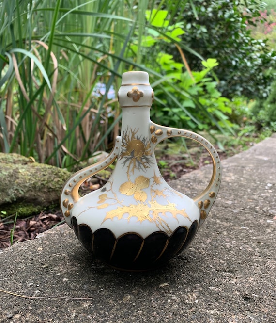 工芸品 Scandinavian Vintage vase Porsgrund Norway Vintage Porcelain Vase, Scandinavian Design