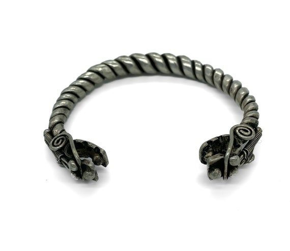 VINTAGE ヴィンテージ シルバー エボンソーン デザイン バングル VINTAGE ヴィンテージ シルバー エボンソーン デザイン バングル