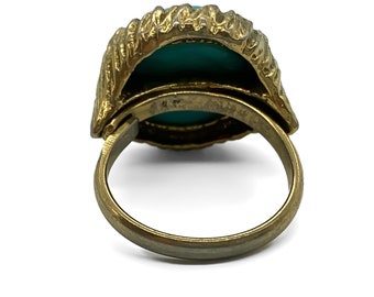 vintage turquoise ring TM 刻印 vintage turquoise ring TM 刻印 Vintage Native American