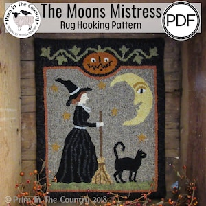 La alfombra amante de la luna PDF/Patrón de enganche digital