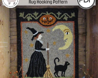 The Moon's Mistress Rug PDF/Digital Hooking Pattern
