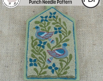 Birds Of A Feather PDF/Digital Punch Needle Pattern