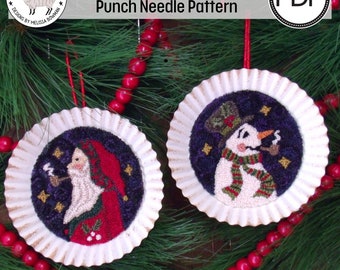 Starry Night PDF/Digital Punch Needle Pattern