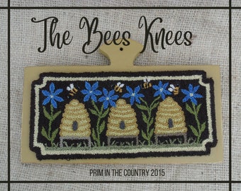 The Bees Knees MAILED Punch Needle Pattern